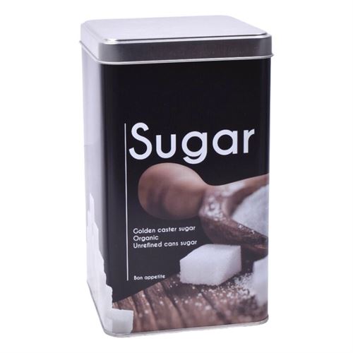 LATA METAL TM22134-SUGAR 10,8x18,5CM