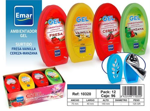 10320 AMBIENTADOR GEL 125GR SORT