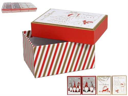 7762 CAIXA PRESENTE 11,5X8,5X6CM 4SRT