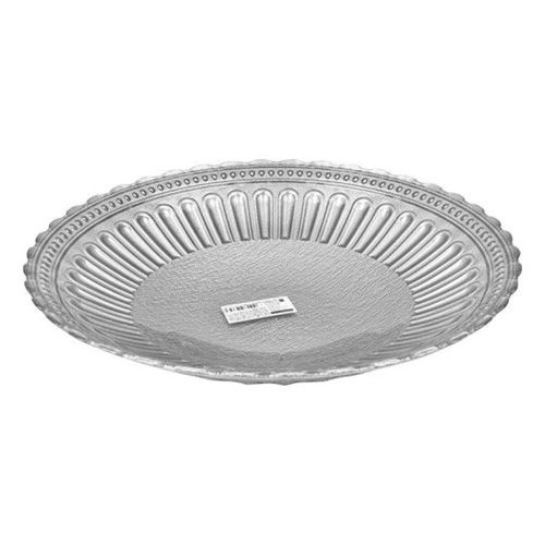 143316 TAÇA VIDRO 32CM PRATA