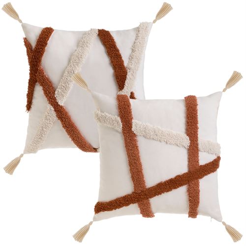 803871 ALMOFADA 45X45CM 80%POLIESTER 20%ALG