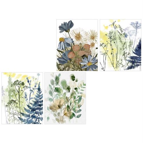 130521 QUADRO DE PLANTAS 40X1,8X50CM 4 SORTIDOS.