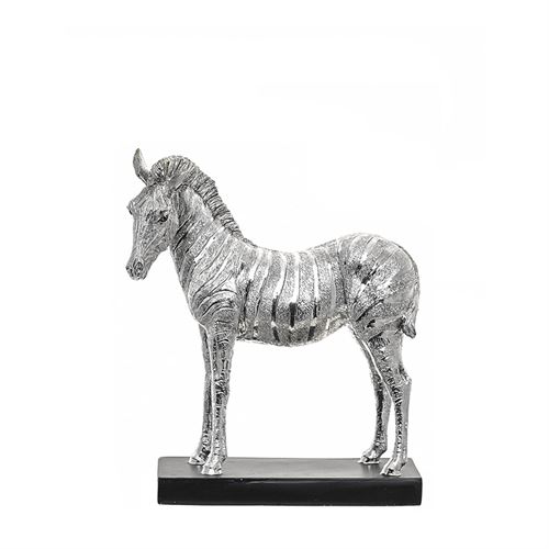 ESCULTURA RESINA ZEBRA   L 24,50 A 34,00