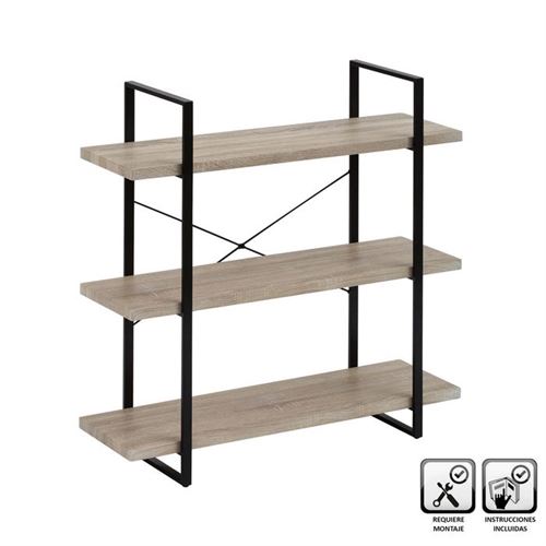 123615 ESTANTE MDF 3 PRATELEIRAS