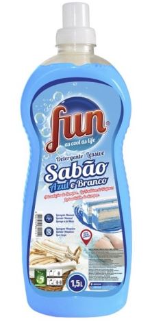 DETERGENTE LIQUIDO SABAO AZUL BRANCO 1.5LT