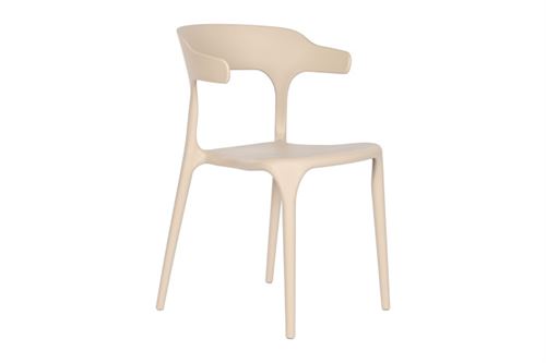 MB-208097 CADEIRA PP 52X51X77 BEGE