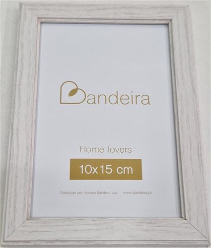 111830464 MOLDURA 10X15CM BRANCO LAVADO