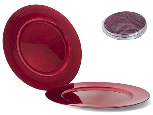 167239 PRATO MARCADOR VERMELHO 33CM
