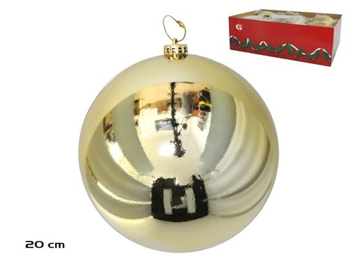 500197 BOLA DE NATAL OURO 20CM
