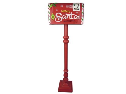 916035 CAIXA POSTAL AMERICANO XMAS 33X17X100CM