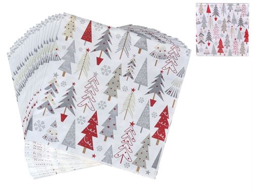 991933 GUARDANAPO NATAL X20UN 33X33CM