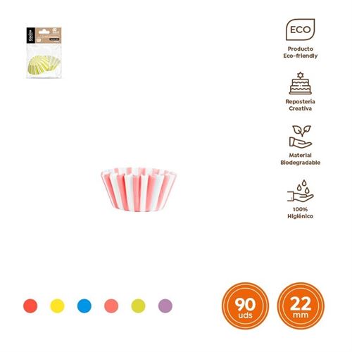 3656 FORMA BOMBOM LINHA CORES SORT 2,2X 2CM 90UN