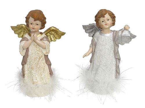 004426 ANJO POLIRESINA  13X8X19,5CM 2SORT