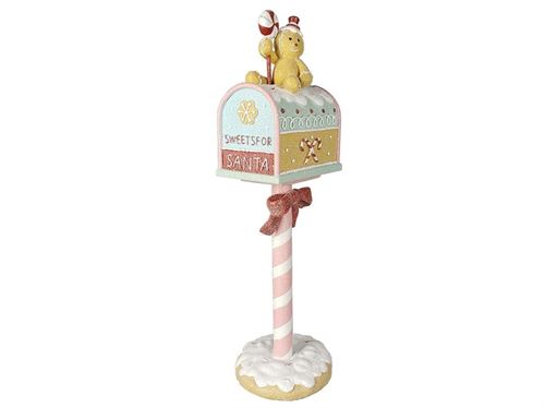 073392 GENGIBRE BREAD MAILBOX 36X10,5X10 CM
