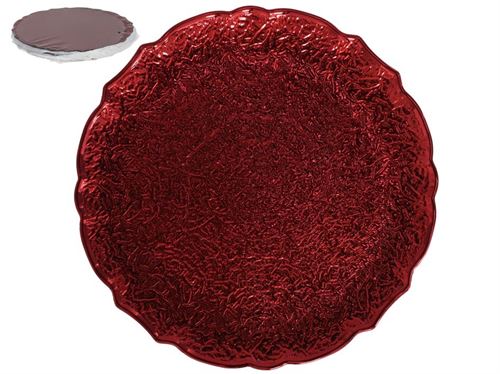 159126 PRATO MARCADOR VERMELHO 33CM