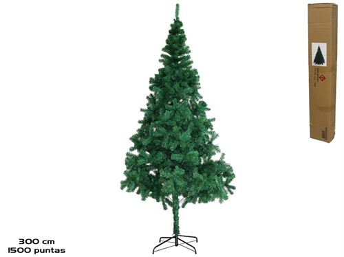 159591 ÁRVORE DE NATAL 1500 PONTOS 300 CM