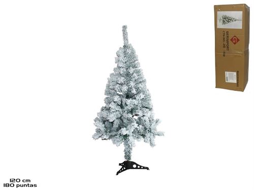 159683 ÁRVORE DE NATAL NEVADA 180 PONTOS 120 CM