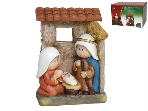 69439 PRESEPIO INFANTIL 3PÇS 11,5CM
