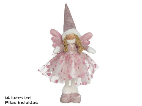174853 ANJO HANIEL14 LID ROSA 20X16X44CM
