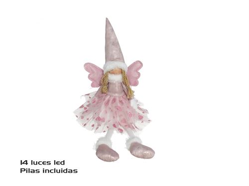 174860 ANJO HANNIEL 14 LIDOU ROSA 20X16X54CM