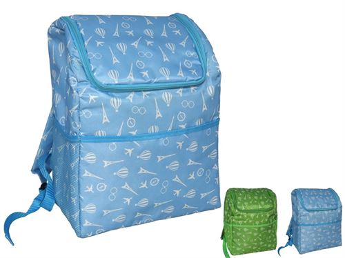 212012 MOCHILA TERMICA CALIFORNIA 29X19X37CM 20L 2 SURTIDOS