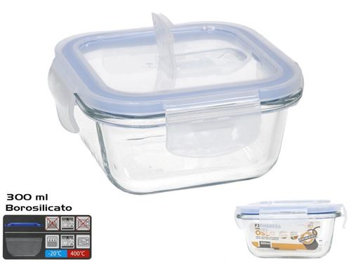 224619 CAIXA DE ALMOÇO OSLO VALVE 300ML QUADRADA