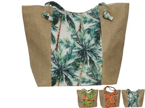 227160 SACO TROPIC 3 SURT. C/CIERRE MAGNETICO 52X38CM