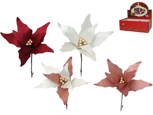 245454 FLOR NATAL COM MOLA 32CM