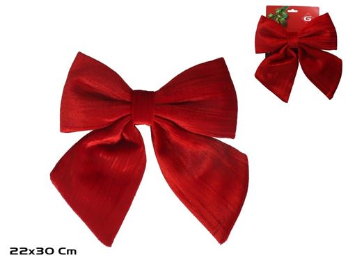 253152 LAÇO VELUDO NATAL 22X30CM