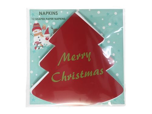 2268521 GUARDANAPO DE NATAL 3 FOLHAS PARA FELIZ NATAL 33X33XM
