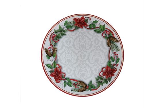 276168 PRATO NATAL 40X40X1,5CM