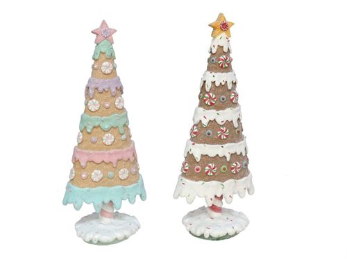 285306 ARVORE NATAL GENGIBRE DEC 2STD 11X8X 30CM