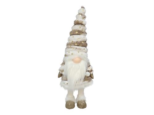 291994 DUENDE SANTA 1 LED CASTANHO 24X16X58CM