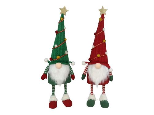 294353 GNOMO NATAL ESTRELA 22X17X70CM 2STD