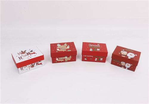 315928 CAIXA CARTAO RECTANGULAR NATAL 11X7,5X5,5CM