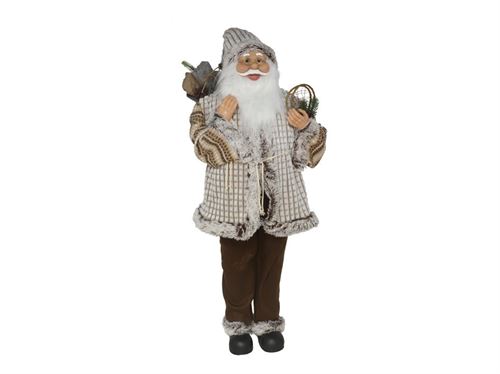 325910 PAI NATAL PÉ SANTA BRÁULIO 110 CM