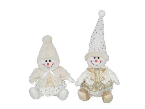334257 BONECO NEVE SENTADO 14X13X26CM 2STD