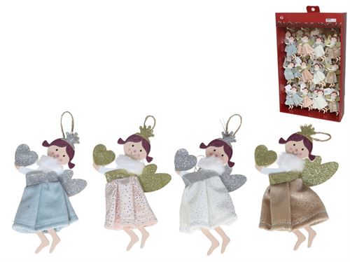 341408 PINGENTE ANJO DE NATAL 4 SURT 15 CM