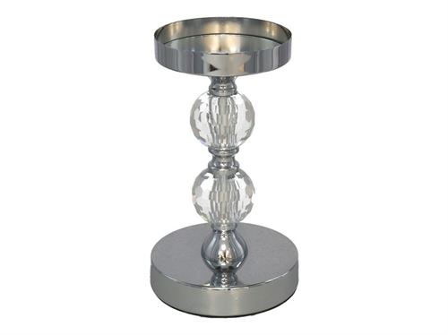 357843 PORTA VELA 12X12X21,5 PRATA