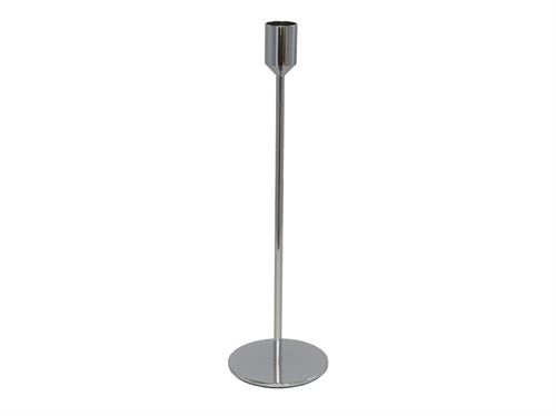 357966 PORTA VELA 8X8X27.5CM PRATA