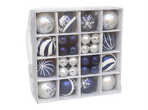 365336 CAIXA BOLAS NATAL PVC 42UNIDADES