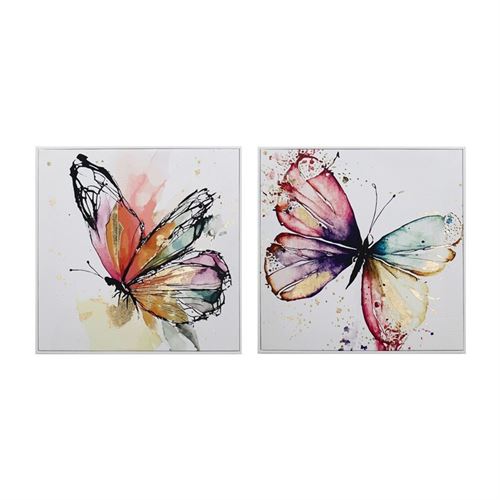 370422 QUADRO MULTICOLOR NATUREZA BRILHANTE 50X50