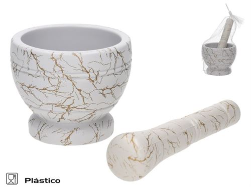 377988 ALMOFARIZ 11X9X7 CM BRANCO