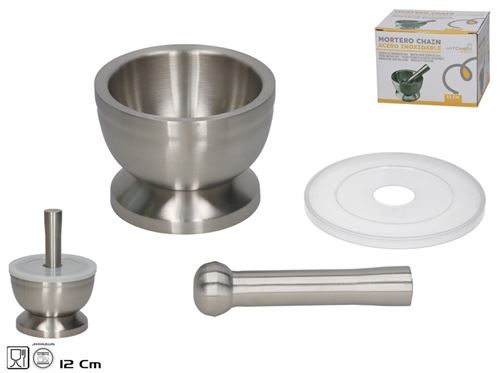 378640 ALMOFARIZ INOX 12 CM