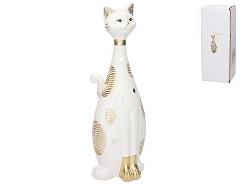 396736 FIGURA GATO UMARANI 9,5X7,5X28 CM