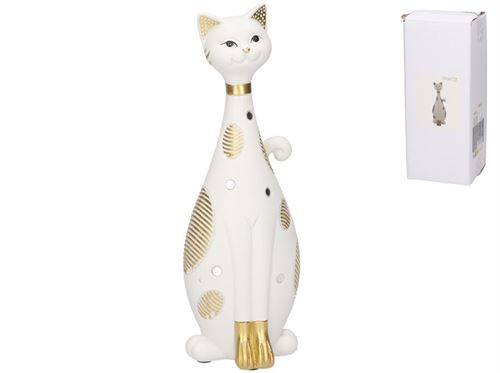 396743 FIGURA GATO UMARANI 8X7,5X24