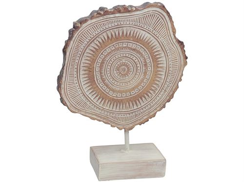 397580 FIGURA DECO ANJALI 23,5X8,5X31,5 CM RESINA