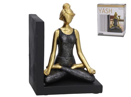 399164 SUPORTE DE FIGURAS DE YOGA YASH 13,5X9X17,5 CM RESINA