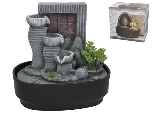399232 FONTE RESINA BUDA 27,5X19X25CM