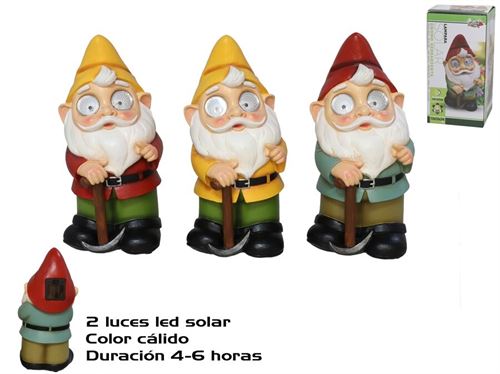 402062 GNOME SOLAR COM FERRAMENTA 3 SRT 14,5X14,5X14,5 C